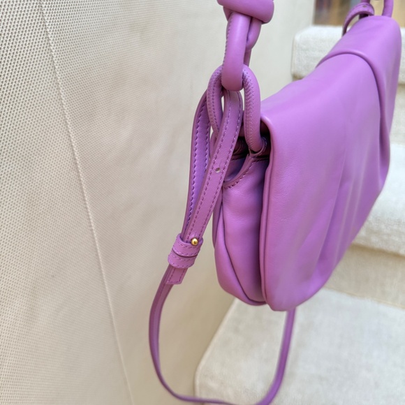 LOEWE Shiny Nappa Calfskin Paseo Satchel Rockrose - Picture 12 of 13